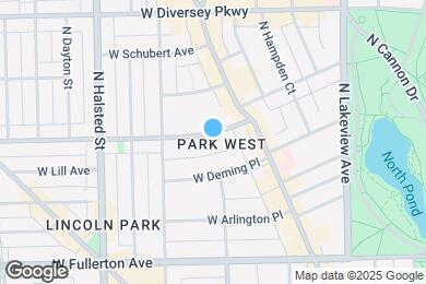 Map image of the property - 645 W Wrightwood Ave