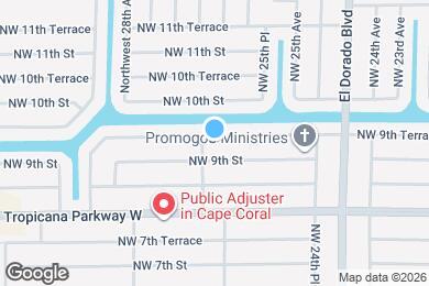 Map image of the property - 2478 NW 9th Terrace