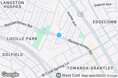 Map image of the property - 4626 Reisterstown Rd