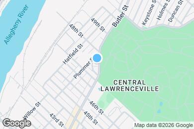 Map image of the property - 4733 Butler St