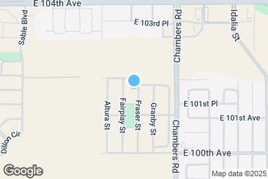 Map image of the property - 10175 Fraser St