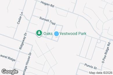 Map image of the property - 1718 Wood Creek Dr