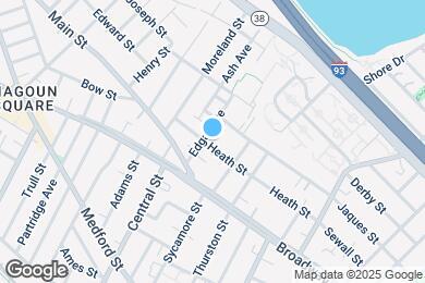 Map image of the property - 105 Heath St
