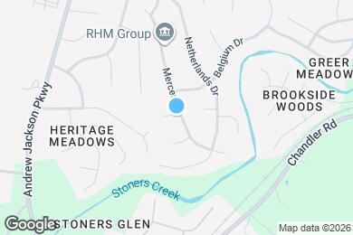 Map image of the property - 680 Mercer Dr