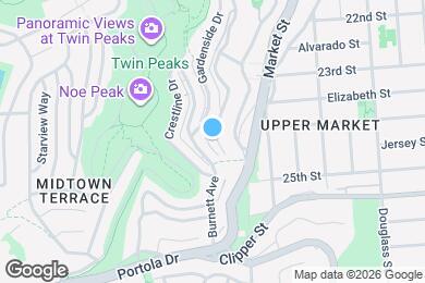 Map image of the property - 18 Perego Terrace