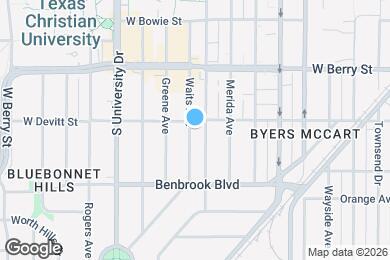 Map image of the property - 3205 Waits Ave
