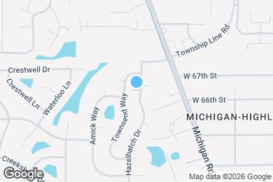 Map image of the property - 6654 Hazelhatch Dr