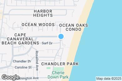 Map image of the property - 8600 Ridgewood Ave