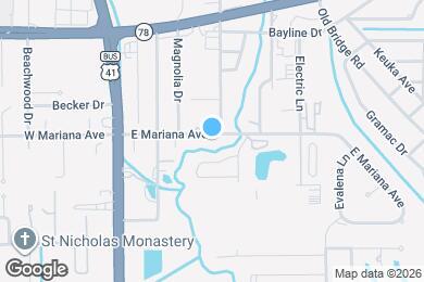 Map image of the property - 93 E Mariana Ave