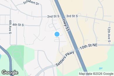 Map image of the property - 501 Creekside Dr
