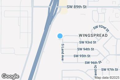 Map image of the property - 9313 S Land Ave