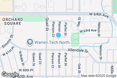 Map image of the property - 11068 W 62nd Pl