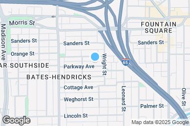 Map image of the property - 734 Parkway Ave