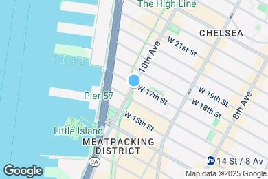 Map image of the property - 450 W 17th St