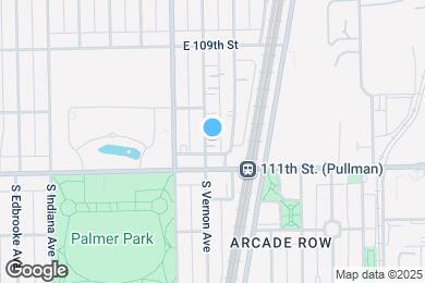 Map image of the property - 11033 S Vernon Ave