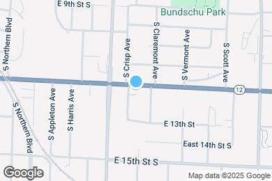 Map image of the property - 11308 E Aaron Ln