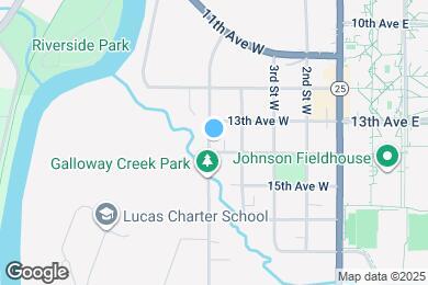 Map image of the property - 1318 5th St W
