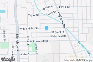 Map image of the property - 474 W Grant St