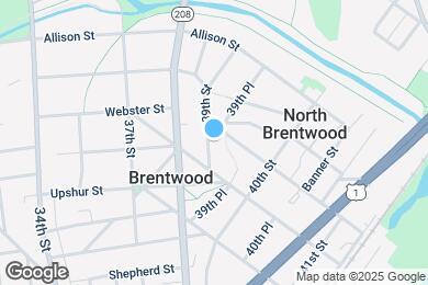Map image of the property - 4411 39th St