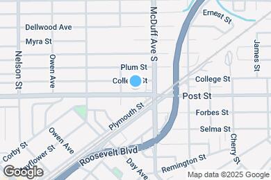 Map image of the property - 3033 Post St