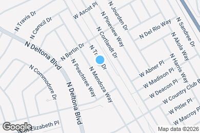 Map image of the property - 9236 N Travis Dr