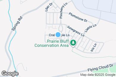 Map image of the property - 10006 Pincherry Ln