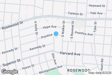 Map image of the property - 608 Elm Ave