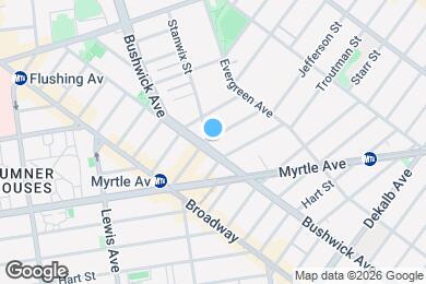 Map image of the property - Room in Shared 2 bed/1 bath home in Bushwick