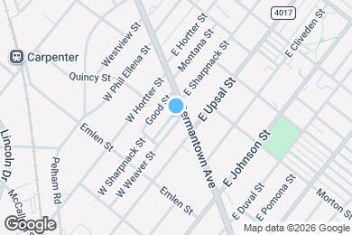 Map image of the property - 18 W Sharpnack St