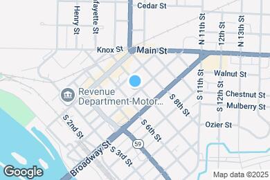 Map image of the property - 605 Jefferson St