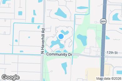 Map image of the property - 4871 Via Palm Lakes