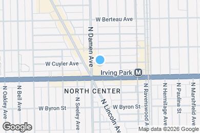 Map image of the property - 1943 W Cuyler Ave