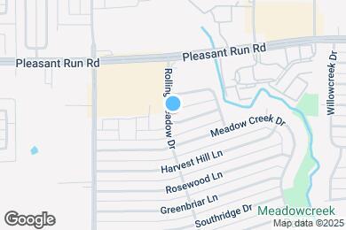 Map image of the property - Room in House on Canyon Oaks Dr
