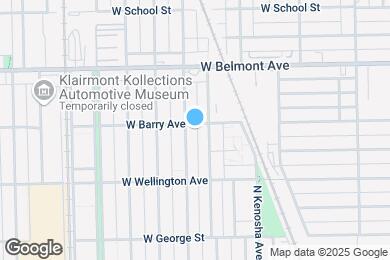 Map image of the property - 3057 N Kostner Ave