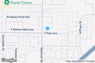 Map image of the property - 1852 E Pyle Ave