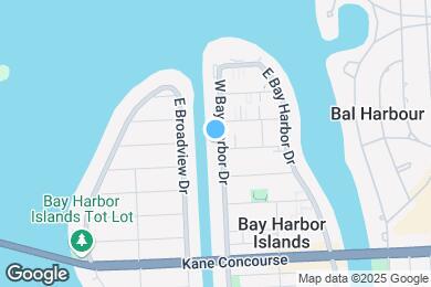 Map image of the property - 10000 W Bay Harbor Dr