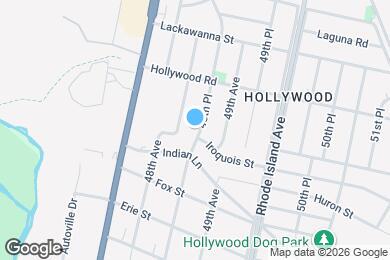 Map image of the property - 9506 48th Pl