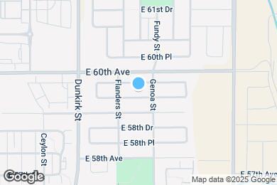 Map image of the property - 19707 E 59th Pl