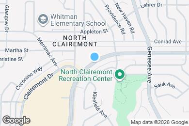 Map image of the property - 4357 Clairemont Mesa Blvd