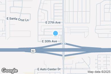 Map image of the property - 1495 E 29th Ave