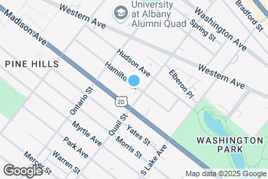 Map image of the property - 450 Hamilton St