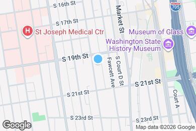Map image of the property - 1915 Tacoma Ave S