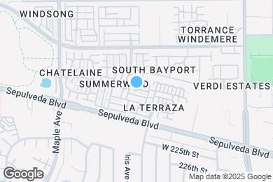 Map image of the property - 2800 Plaza del Amo