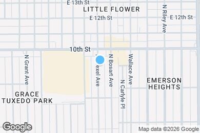 Map image of the property - 943 N Drexel Ave