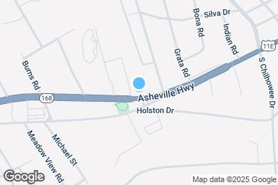Map image of the property - The Ammons at Asheville Highway