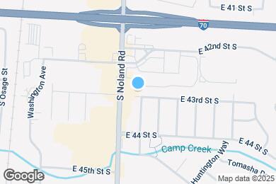 Map image of the property - 14010 E 43rd St S