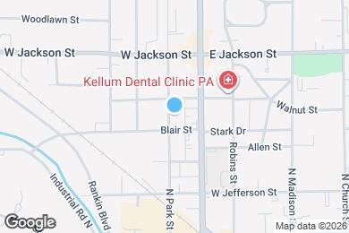 Map image of the property - 516 N Park St