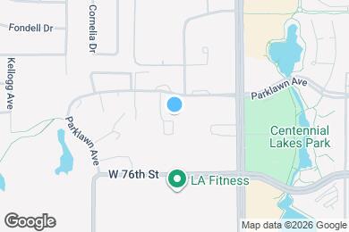 Map image of the property - 4101 Parklawn Ave