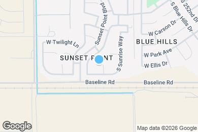 Map image of the property - 7448 S Horizon Ct