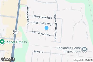 Map image of the property - 214 Quanah Parker Trail